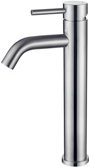 Wiesbaden Wastafelkraan Hoog Wiesbaden Cain Met Coldstart 304 RVS