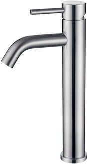 Wiesbaden Wastafelkraan Hoog Wiesbaden Cain Met Coldstart 304 RVS