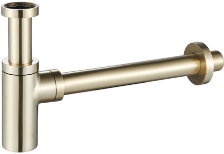 Wiesbaden Wastafelsifon Wiesbaden UniMatch 5/4" x 32 mm Geborsteld Messing