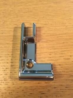 Wiesbaden Xellanz Bodemstrip Hoekbevestiging Links Chroom