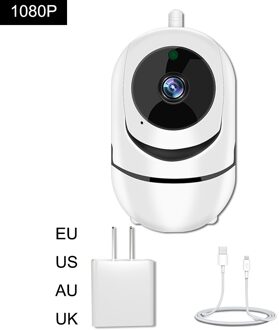 Wifi Babyfoon Met Camera 1080P Baby Slapen Video Nanny Monitor Night Vision Two Way Audio Home Security Surveillance cam