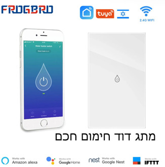 Wifi Boiler US Smart Switch 3000W Water Heater Switches Voice Remote Control Touchless Timer Outdoor Work Alexa Google Home