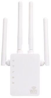 WiFi Booster 1200Mbps Dual Band 2.4GHz 5GHz WiFi Internet Signal Amplifier Wireless Repeater with Four Antennas