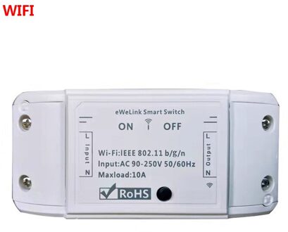 Wifi Diy Smart Draadloze Afstandsbediening Schakelaar Licht Controller Module Universele Breaker Timer Werk Met Alexa Google Home Ewelink