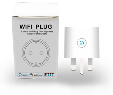 Wifi Draadloze Uk Plug Voice Control Remote Socket Smart Timer Plug Home Brandvertragende Pc Smart Power Socket Voor Alexa google 2stk