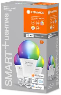 WiFi E27 14W Classic RGBW set van 3