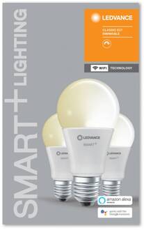 WiFi E27 9W Classic 2700 K per 3