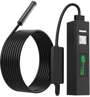 Wifi Endoscoop Camera 1200P Hoge Resolutie Afvoerpijp Motor Inspectie Camera 8Mm Usb Endoscoop Borescope Ios Android Pc 5m