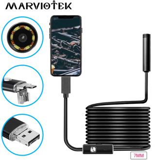 Wifi Endoscope Camera HD USB Android Endoscope Waterproof 6 LED Borescope Inspection Camera Endoscope For Android PC For Iphone