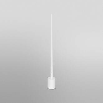 WiFi LED vloerlamp CORNER SLIM, wit, RGB, CCT