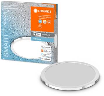 WiFi Orbis Disc, zilver, Ø 30 cm zilver, wit
