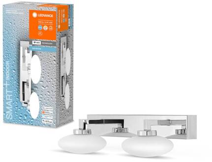 WiFi Orbis Wall Elypse, 2-lamps zilver, wit