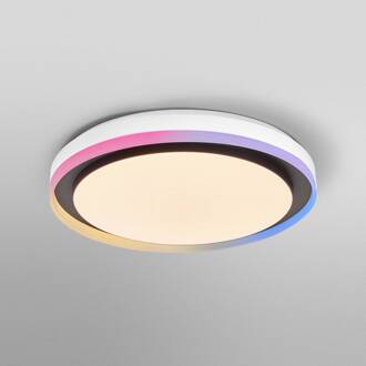 WiFi plafondlamp ORBIS ZEST zwart 50 cm RGBCCT