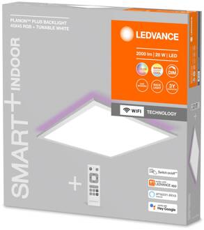 WiFi Planon Plus 45x45cm wit wit, opaal