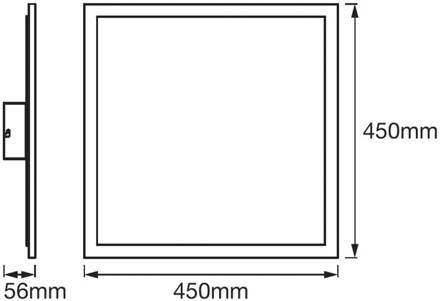 WiFi Planon Plus, CCT, 45 x 45 cm wit