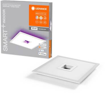 WiFi Planon Plus Gat 45x45cm wit wit, opaal