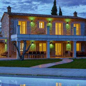 WiFi Rotary wandlamp up/down RGBW roestvrijstaal, donkergrijs