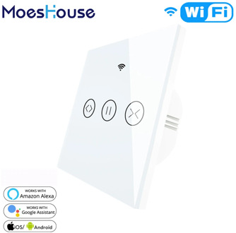 WiFi Smart Curtain Blind Switch for Electric Motorized Tuya Curtain Roller Shutter Works with Alexa Echo Google Home Smart Home