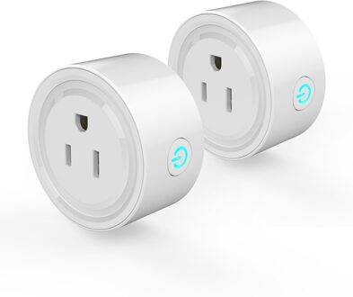 Wifi Smart Plug Enabled Mini Socket Afstandsbediening Draadloze Automatische Timer Sockets Voor Compatibel Met Alexa Google Thuis 1stk