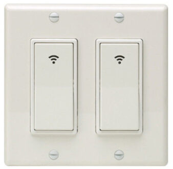 Wifi Smart Schakelaars Muur Licht Afstandsbediening Alexa Voice Control Praktische Ons 118 Smart Switch 1Pc A-2