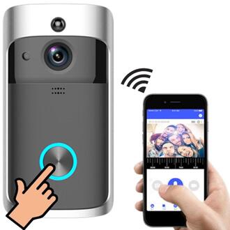 Wifi Smart Video Deurbel Draadloze Wifi Video Deurbel Smart Telefoon Deur Ring Intercom Camera Veiligheid Bell