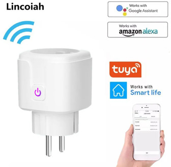 WiFi Smart Wireless Plug EU US UK Adaptor Remote Voice Control Power Energy Monitor Outlet Timer Socket for Alexa Google Home