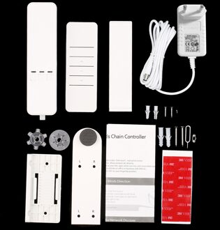 Wifi Tuya Smart Gemotoriseerde Keten Rolgordijnen Schaduw Sluiter Drive Motor Compatibel Met Alexa Google Home App Rf Voice Control EU plug