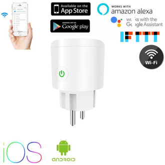 WIFI Wireless EU Plug Smart Socket Timer Plug Voice APP Remote Control Home Fire Retardant PC Smart Power Socket Home Socket NEW