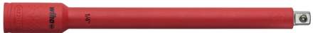 Wiha 246198 Verlengstuk geïsoleerd 1/4" voor dopsleutelinzetten geïsoleerd 150 mm - 43060