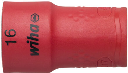 Wiha 246206 Dopsleutelinzet geïsoleerd 3/8" buitenzeskant 16.0 mm x 45 mm - 43071