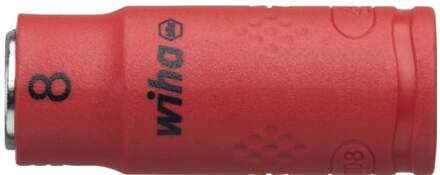 Wiha 246228 Dopsleutelinzet geïsoleerd 1/4" buitenzeskant 8.0 mm x 42 mm - 43093