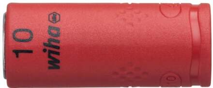 Wiha 246230 Dopsleutelinzet geïsoleerd 1/4" buitenzeskant 10.0 mm x 42 mm - 43095