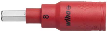 Wiha 246243 Dopsleutelinzet geïsoleerd 3/8" binnenzeskant 8.0 mm x 75 mm - 43108
