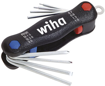 Wiha 8-delige Multitoolset Pocketstar gesleufd mini Wit