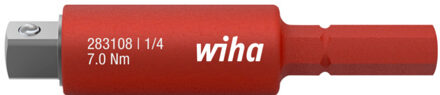 Wiha Adapter slimVario® electric voor 1/4" dopsleutels - 43139 - 43139