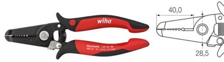 Wiha afstriptang electronic stripposities 0,4-1,3 mm (35820) 180 mm