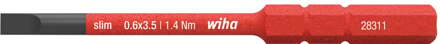 Wiha Bit slimBit electric sleufkop (41159) 3,5 mm x 75 mm
