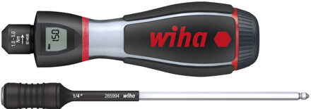 Wiha Momentschroevendraaier iTorque® met digitale schaalverdeling (36888) 1,0-5,0 Nm, 9-44 in.Ibs, 4 mm Wit