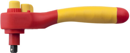 Wiha Ratelsleutel geïsoleerd | voor dopsleutels | omschakelbaar | 3/8" | 200 mm - 43052 - 43052
