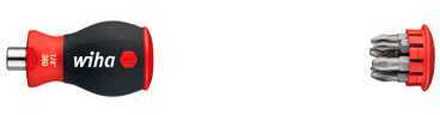 Wiha Schroevendraaier met bitmagazijn magnetisch Schroevendraaier