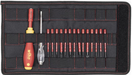 Wiha slimvario starterset - 16-delig Wit