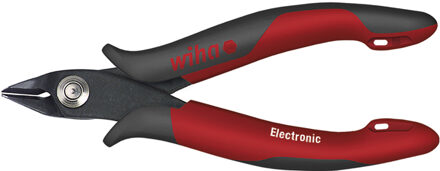 Wiha Zijkniptang Electronic 138 Mm Staal Zwart/rood