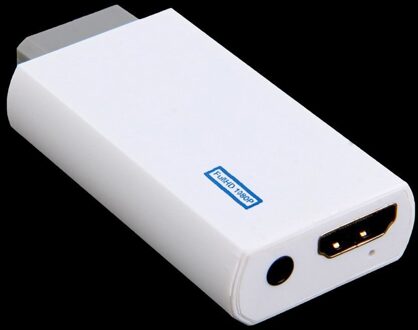 Wii Naar Hdmi Adapter Converter Stok 1080P Hd Tv Audio 3.5 Mm Kabel Wii Naar Hdmi Video Converter Ondersteunt wii Game Console Ingang D