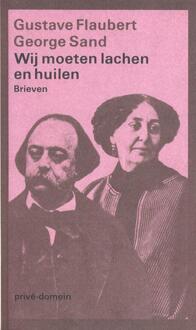 Wij moeten lachen en huilen - Boek Gustave Flaubert (9029517166)