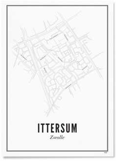 WIJCK. Zwolle Ittersum A4 21 x 30 Wit