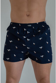 Wijde boxershort zeemeeuw Blauw - XL