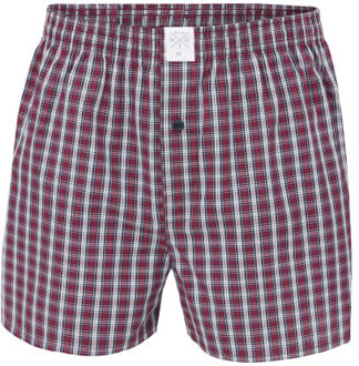 Wijde boxershorts heren 6-pack d300 assorti pack Veelkleurig - XXL