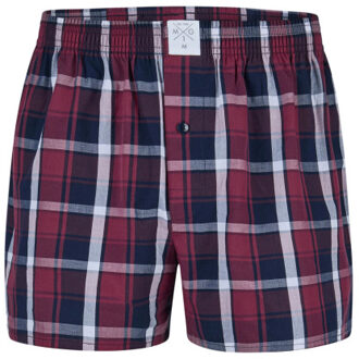 Wijde boxershorts heren 6-pack multipack d410 groen/blauw/zwart Veelkleurig - XXL