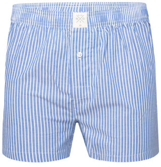 Wijde boxershorts heren 6-pack multipack d900 geweven katoen - maat XL Veelkleurig