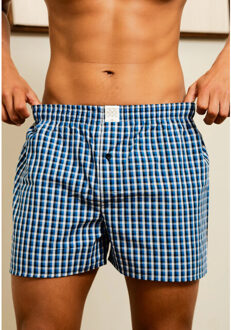 Wijde boxershorts heren 6-pack pack d905 - maat XL Veelkleurig